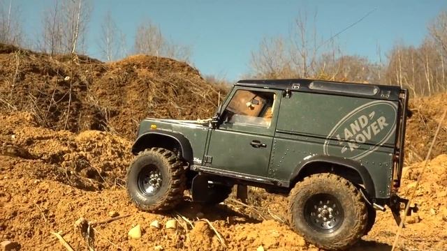 scale rc adventures rc land rover defender 90 смотреть онлайн