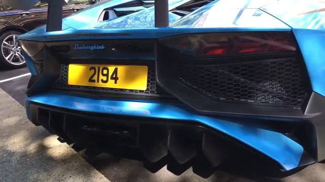 Lamborghini Aventador LP 750-4 SV Superveloce Roadster!! Stunning! Powder Blue, Full Walkaround. смотреть онлайн