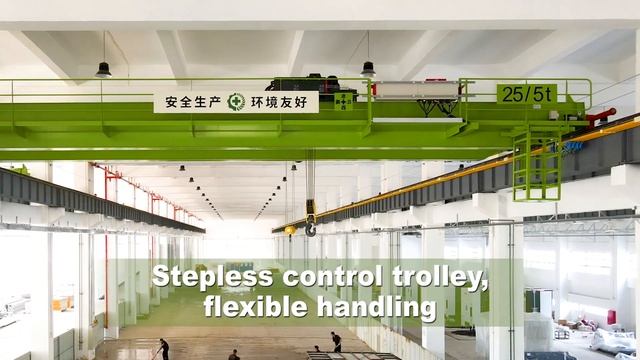 25/5 Ton Overhead Crane for Injection Molding смотреть онлайн