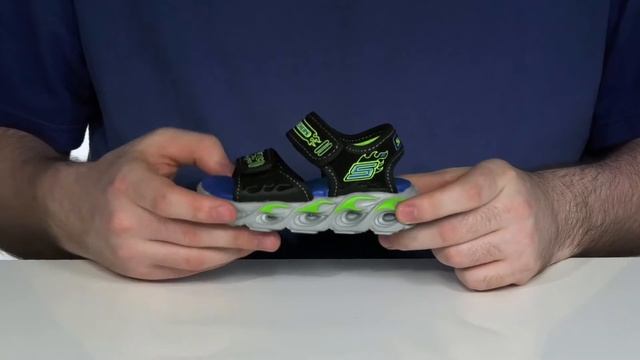 SKECHERS KIDS Sport Lighted Sandal - Thermo-Splash 400109N (Toddler) SKU: 9493058 смотреть онлайн