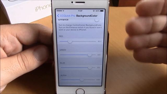 CCQuick Pro - iOS 8 Jailbreak Cydia Tweak смотреть онлайн