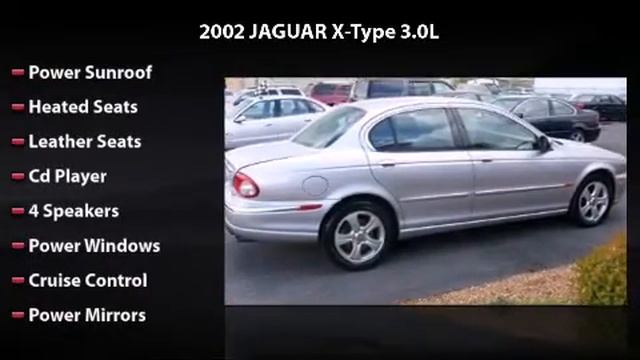 2002 Jaguar X-Type 3.0L смотреть онлайн