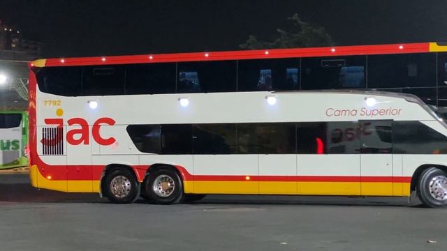 ► Marcopolo Paradiso G8 1800 DD | Scania K410C | Buses JAC | N° 7792 (TCSG52) | Cama Superior смотреть онлайн