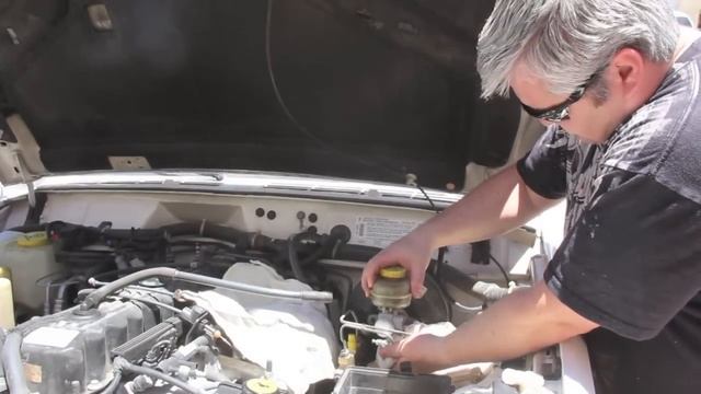 1996 Jeep Cherokee 4.0 - How to replace the Power Brake Booster and Master Cylinder смотреть онлайн
