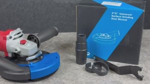 Защитный вытяжной кожух на болгарку УШМ универсальный с пылеотводом для подключения пылесоса