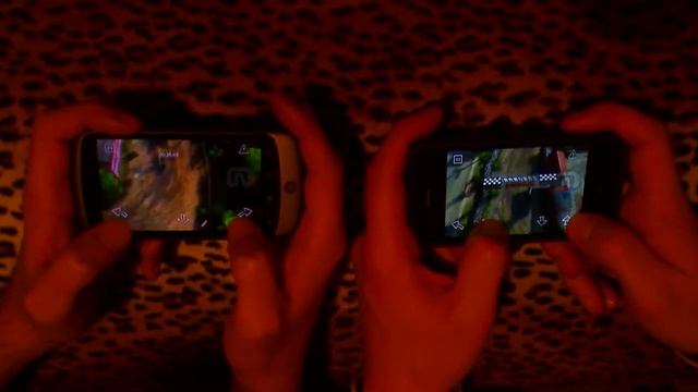 Reckless Racing Android vs. Iphone - warping cars смотреть онлайн