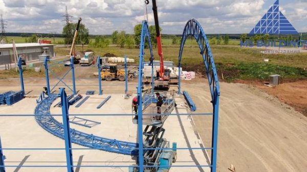 ⚽ НОВЫЙ ФУТБОЛЬНЫЙ МАНЕЖ В АЗНАКАЕВО! Как построили 24х54 м за рекордные сроки 🏗️ | MS BUILDINGS