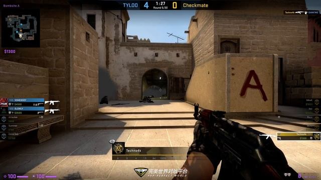 Clutch - Techno4k vs 4 - tyloo vs checkmate m1 mirage смотреть онлайн