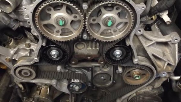 Jeep Liberty Diesel Timing Belt Replacement Part 3 - Alternative Method
