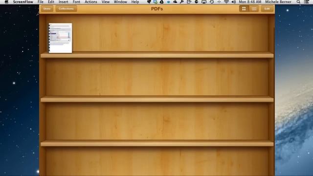 Reading and managing pdf documents in iBooks on the iPad смотреть онлайн