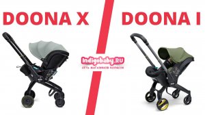 Сравнение автокресел - колясок DOONA X и DOONA I, смотрите первыми!