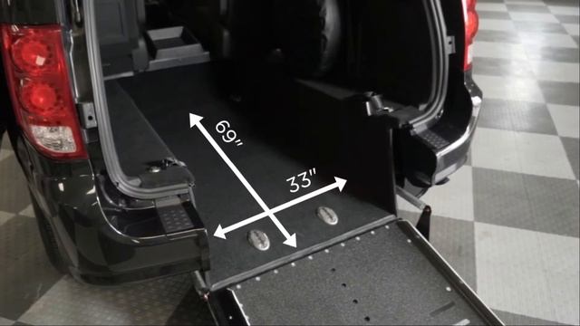 Adaptive Vans - Rear Entry (Short Channel) Conversion - Dodge Grand Caravan смотреть онлайн