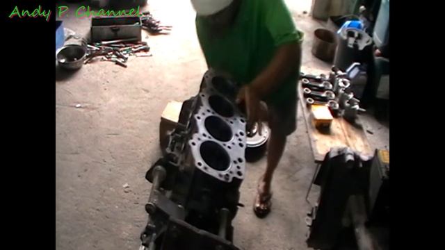 ISUZU 4JG2 ENGINE REPAIR