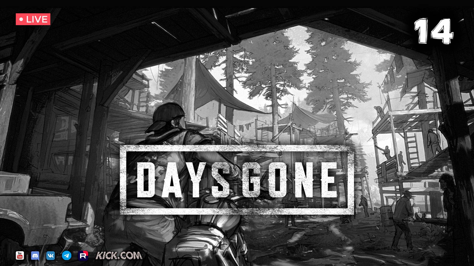 DAYS GONE ▶ ЖИЗНЬ ПОСЛЕ ● Прохождение #14 смотреть онлайн