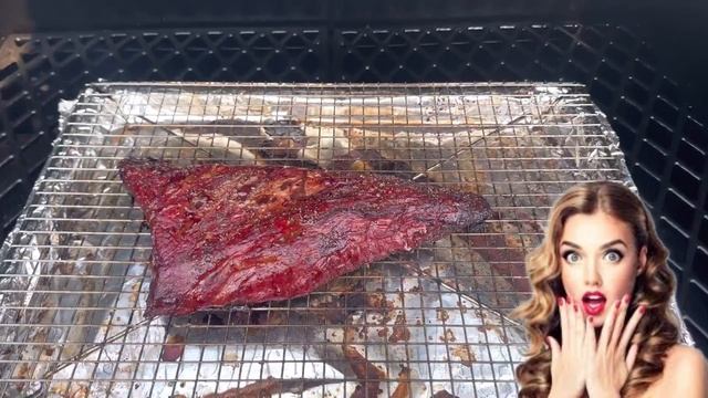 YOU will learn in 5:09 minutes how to smoke a TRISKET | TRI TIP brisket style using a pellet smoker смотреть онлайн