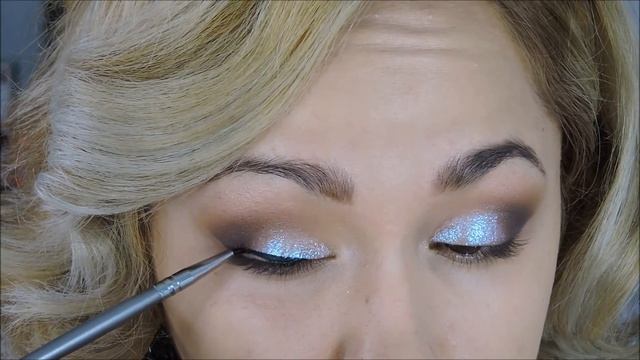 Glitter Eye Shadow Tutorial Using MAC And Morphe | BlankaSalazarXO