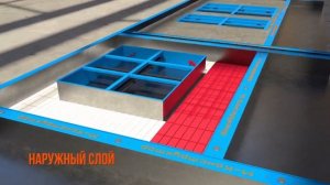 Технология изготовления однослойных и трехслойных утепленных панелей по технологии F-CIP от REKKA.