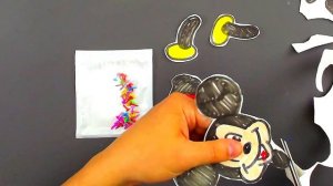 Поделка из бумаги - Микки Маус