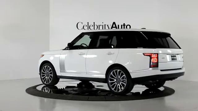 2014 LAND ROVER RANGE ROVER AUTOBIOGRAPHY WHITE/BLK смотреть онлайн