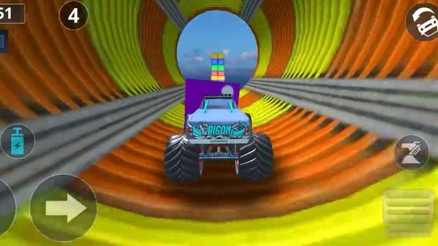 Monster Truck Game - Stunt Game (Beta) || Offline Android and iOS Games Gameplay смотреть онлайн