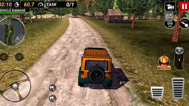 Offroad Jeep Driving Adventure - Jeep Hill Climb Driver Simulator - Android Gameplay смотреть онлайн