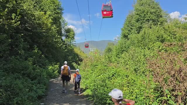 Красная Поляна, Тропа Здоровья 960 + Тропа Времена Года, 2024 смотреть онлайн