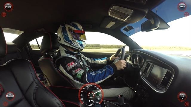 2015 Dodge SRT Hellcat (Standing Mile Review) смотреть онлайн