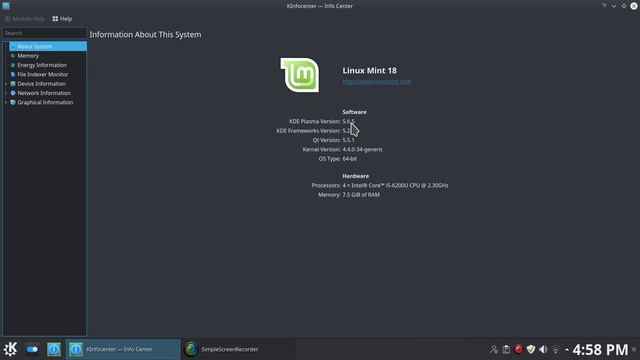 Linux Mint 18 KDE - Beta Overview смотреть онлайн