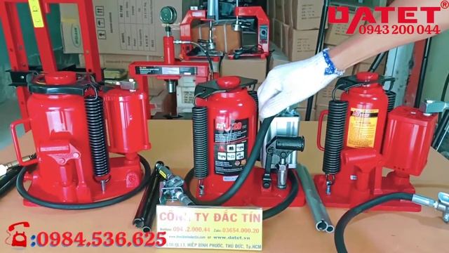 Kích đội chai khí nén 12, 20 và 35 tấn Torin TQ20002, TQ12002, TRQ35002. смотреть онлайн
