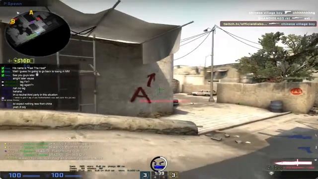 - CS:GO w/ Diabolic - 720p 60fps - raw input off dont judge :D - 3 / 16 смотреть онлайн