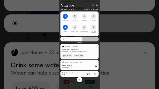 Iphone style notification bar for Android phones. смотреть онлайн