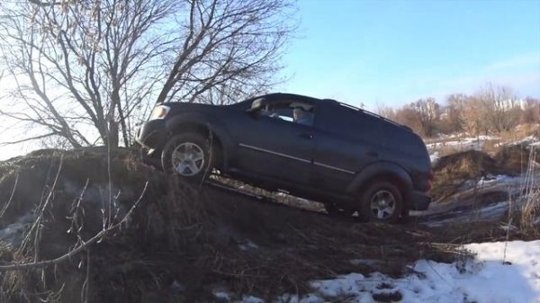 Dodge Durango Offroad в горку