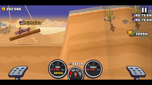 Hill climb racing 2 - HOW TO 10KM in DESERT VALLEY with LOWRIDER 🦘 смотреть онлайн