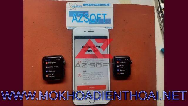 Apple Watch Series 3 38mm & 42mm Cập Nhật IOS 8.7.1 Ok / Fix Lỗi Cập Nhật