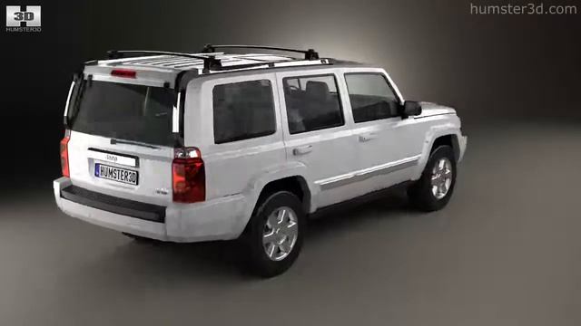 Jeep Commander (XK) Limited 2010 3D model by 3DModels.org смотреть онлайн