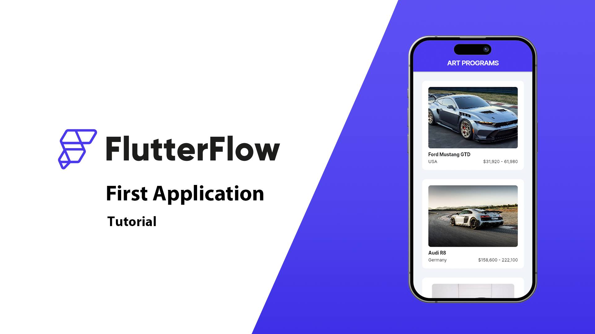 FlutterFlow. First Application смотреть онлайн