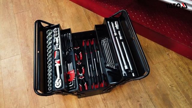 Bộ dụng cụ sửa chữa 63 chi tiết YT-3895 смотреть онлайн