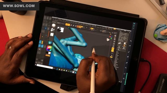 Zbrush 2020 ZeeZoo Timelapse using iPad Pro with Apple Pencil, Easy Canvas & Tablet Pro смотреть онлайн