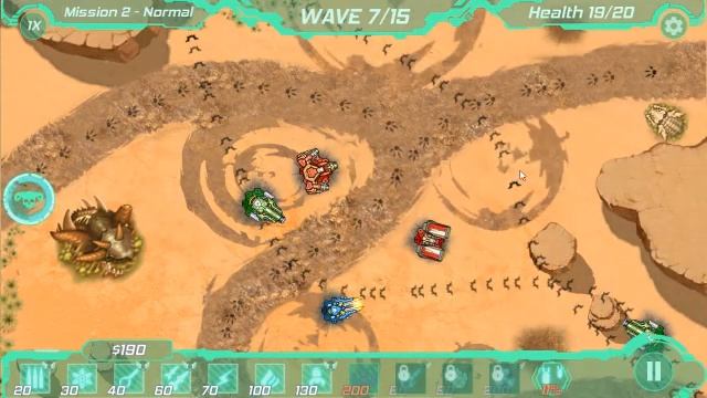 Tower Defense Zone - New version of Galaxy Defense - Map 2 смотреть онлайн