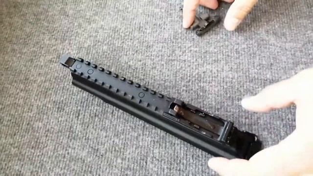 Как снять и установить прицельную планку АК-12 смотреть онлайн