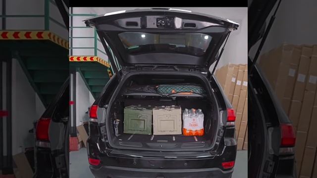 for Jeep Grand Cherokee WK2 2011-2021 Storage Panel Rear Trunk Debris Rack Storage #jeep #cherokee смотреть онлайн