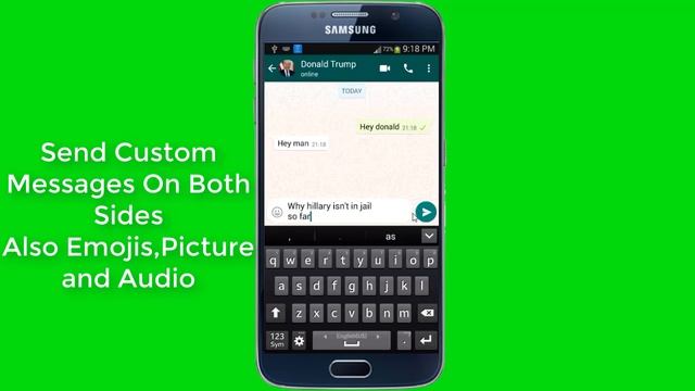 How to Create WhatsApp Fake Chat Conversation (Whats Fake chats) смотреть онлайн