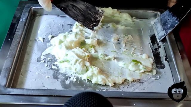 💚💋आइसक्रीम ASMR ODDLY SATISFYING GREEN APPLE ICE CREAM ROLLS - 아이스크림 - LETTERING - STREET FOOD смотреть онлайн