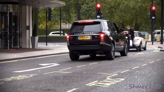 Two 2013 Range Rover Autobiographys in London - Land Rover Promo Event? смотреть онлайн