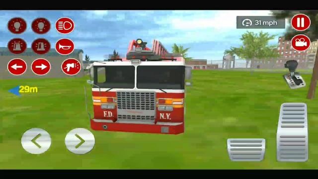 Real fire truck driving simulator | Fire fighting | Android games gameplay #03 смотреть онлайн