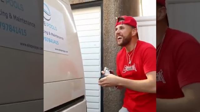 sprayed dicks on his work van!! 😂😂😂 click link in bio for brand new vlog смотреть онлайн