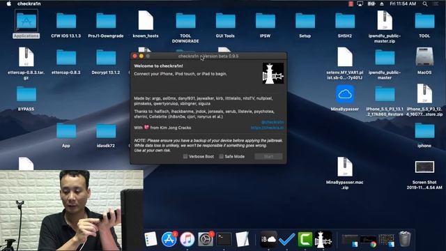 Hướng dẫn bỏ qua khóa Icloud bằng Checkra1n IOS 12.3 - 13.x.x | Tutorial by Hi-Tech Live смотреть онлайн