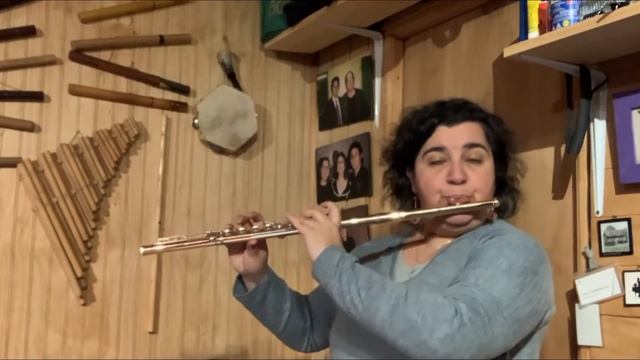 “Pièce romantique”, para flauta sola de Cécile Chaminade (Compositora y pianista francesa). смотреть онлайн
