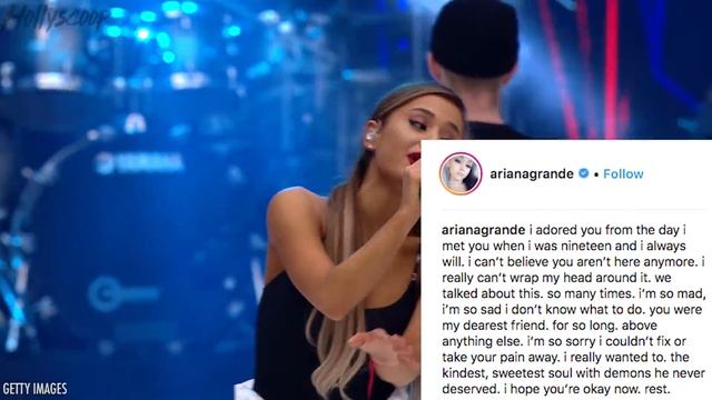 Ariana Grande’s HEARTFELT RESPONSE To Mac Miller’s Death смотреть онлайн