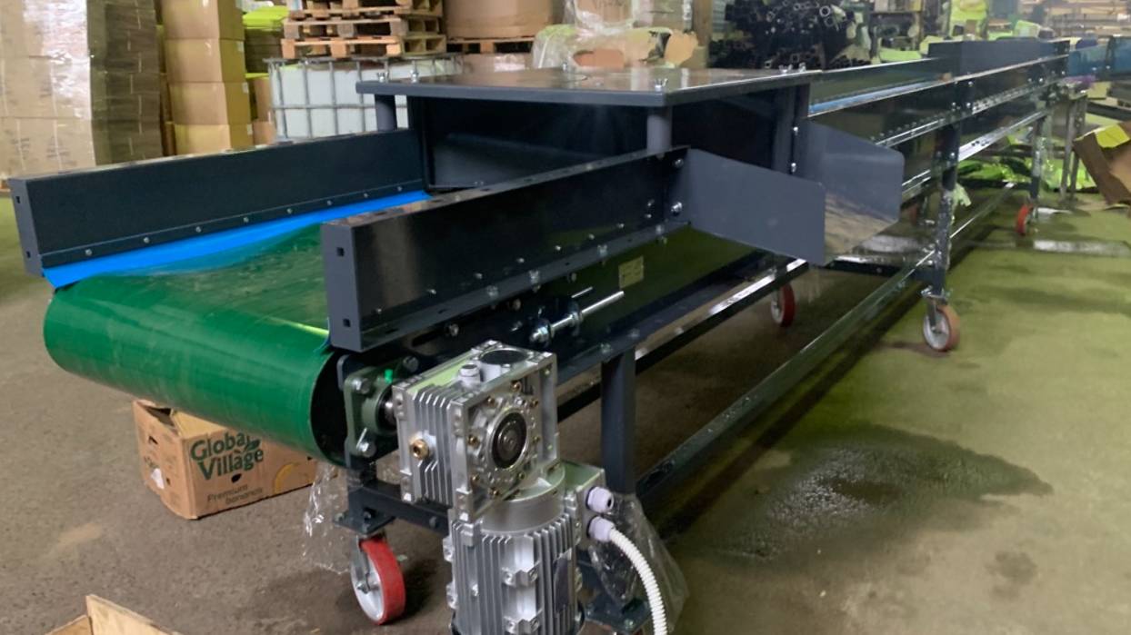 ТЛ-6-Э Транспортер ленточный 6м электрический привод (тип прямой) смотреть онлайн